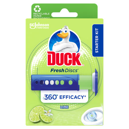 Duck Fresh Discs Fresh Lime - 36ml vitt