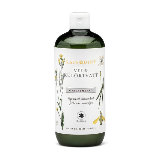 Rapsodine Vit & Kulörtvätt Oparfymerad - 750ml
