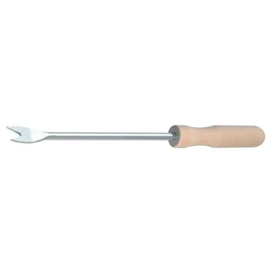 Nyby Maskrossticka Trähandtag Zink gratt; silver