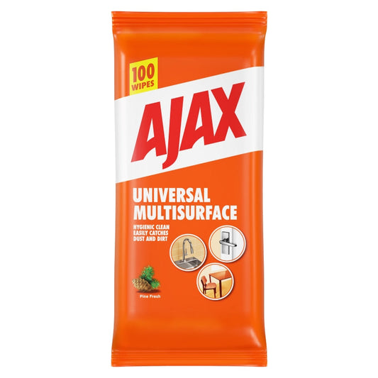 Ajax Wipes Universal Multisurface - 100-Pack