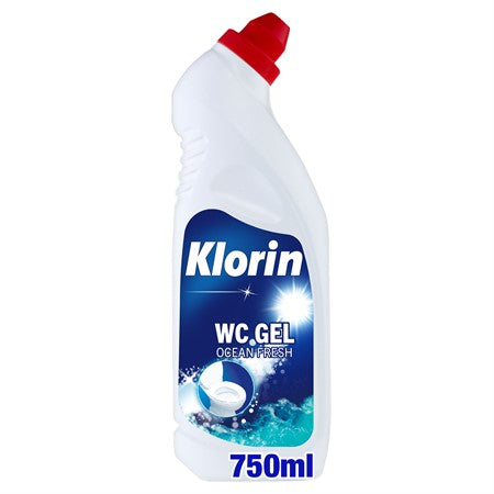 Klorin WC-Gel Ocean Fresh - 750ml gron
