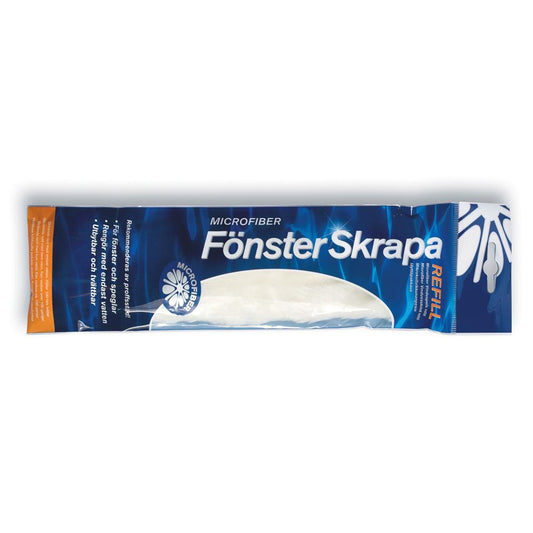 Smart Fönsterskrapa Refill vitt i gummi