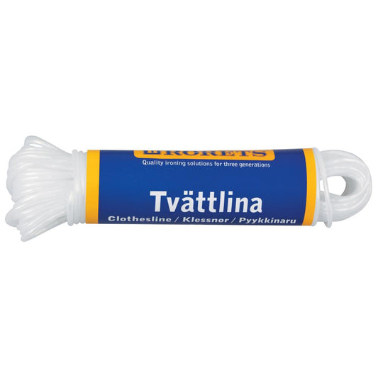 Rörets Tvättlina Vit - 20M vitt