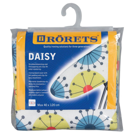 Rörets Strykbordsöverdrag Daisy vitt
