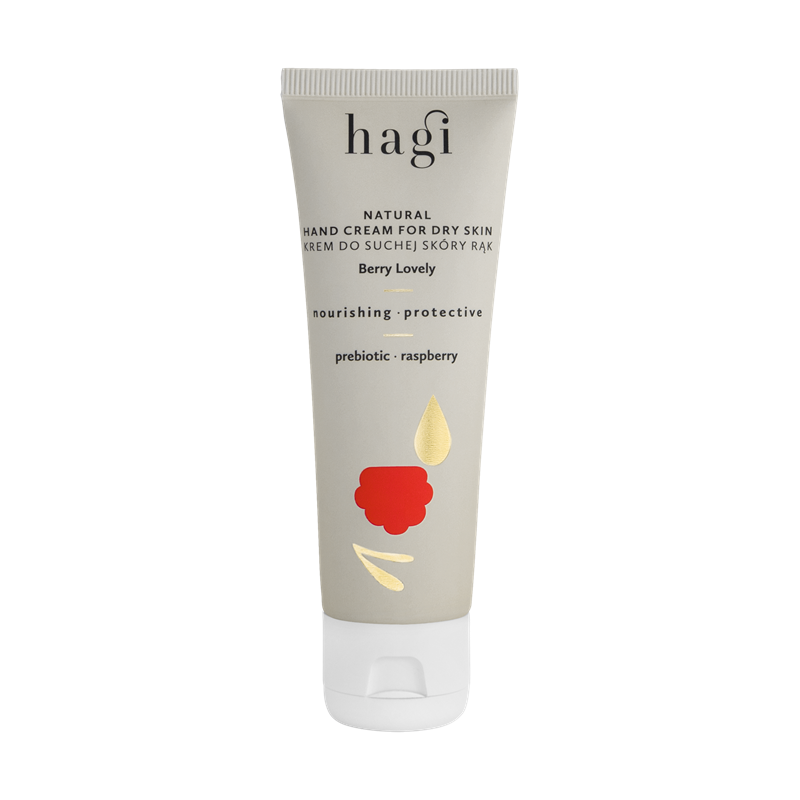 Hagi Natural hand cream for dry skin berry lovely - 50ml