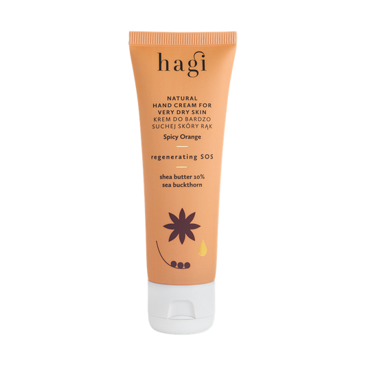 Hagi Natural hand cream for very dry skin spicy orange - 50ml