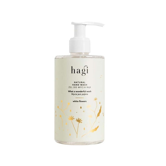 Hagi Natural Hand Wash White Flowers - 300ml