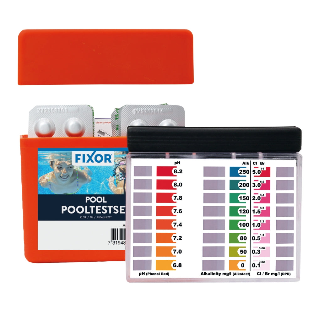 Fixor Pooltestset - Produktbild