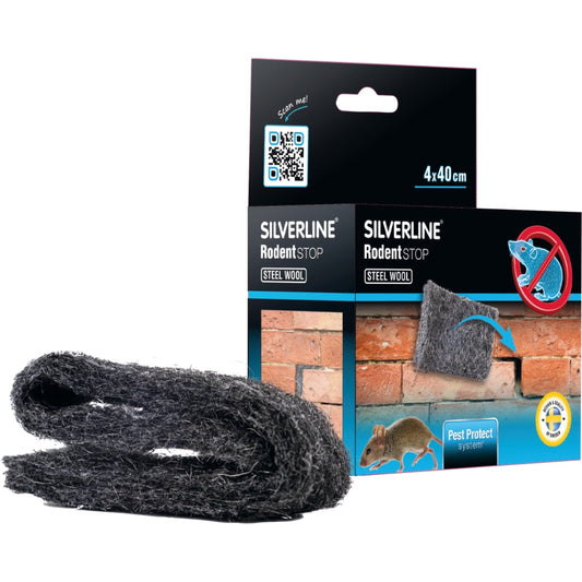 Silverline Tätning Stålull Mus&Råtta