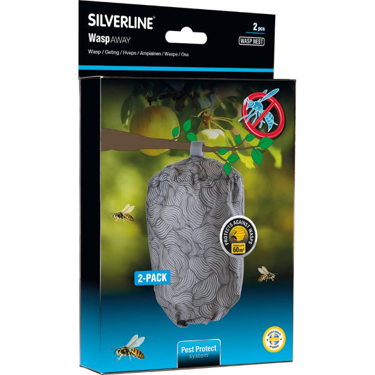 Silverline Getingskrämma Wasp Nest 2-Pack