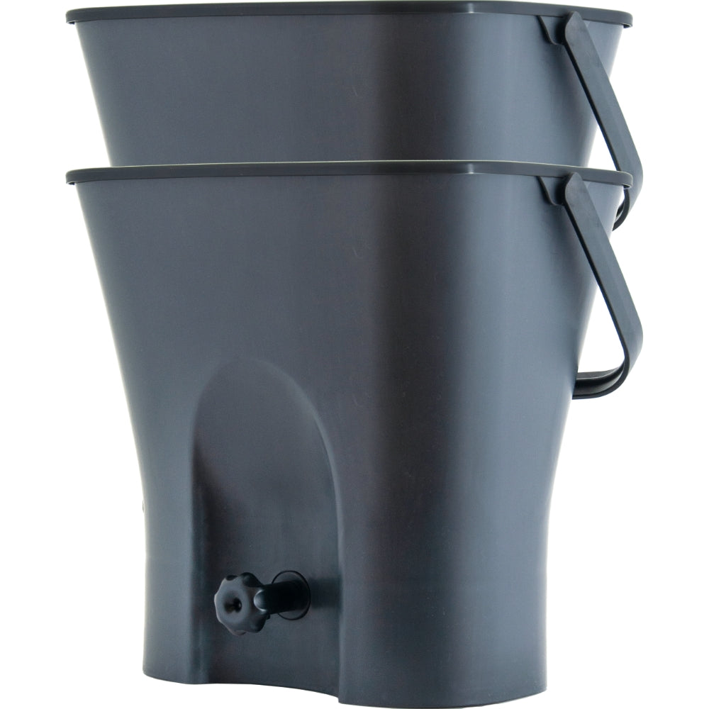 GreenLine Kompostbehållare Urban Garden - 18L 2Pack gron