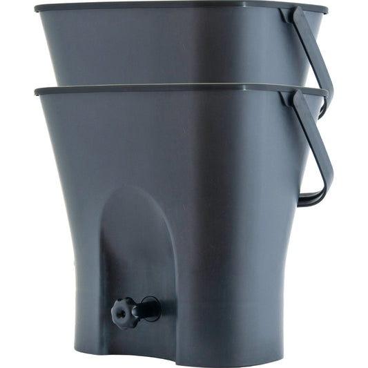 GreenLine Kompostbehållare Urban Garden - 18L 2Pack gron
