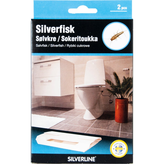 Silverline Silverfisk Limfälla 2-Pack gratt
