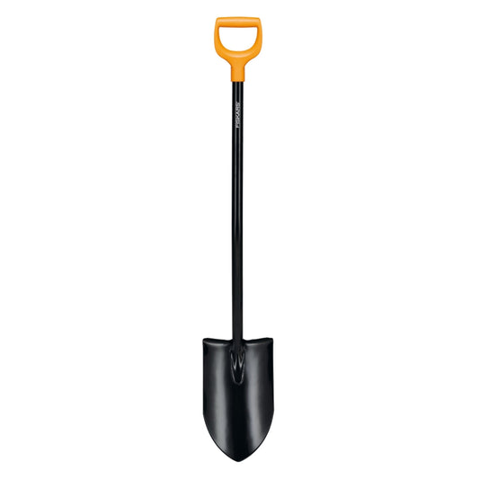 Fiskars - Grävspade Spetsig XL-Blad Långt Skaft Solid