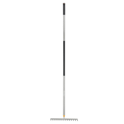 Fiskars Trädgårdskratta 14-Böjda Pinnar Ergonomic