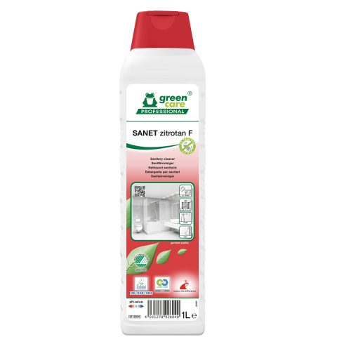 Sanitetsrent Tana Sanet Zitrotan F 1L vitt från green care