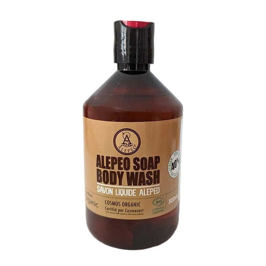 Aleppo Bodywash 40% Lagerbärsolja - 500ml från Alepeo