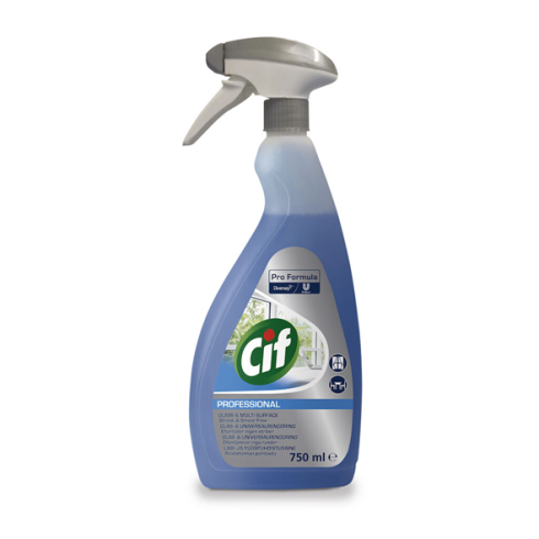 Fönsterputs Cif Glass & Universal - 750ml bla
