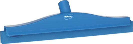 Golvraka Vikan Fast Två Blad Blå - 60cm vitt i gummi
