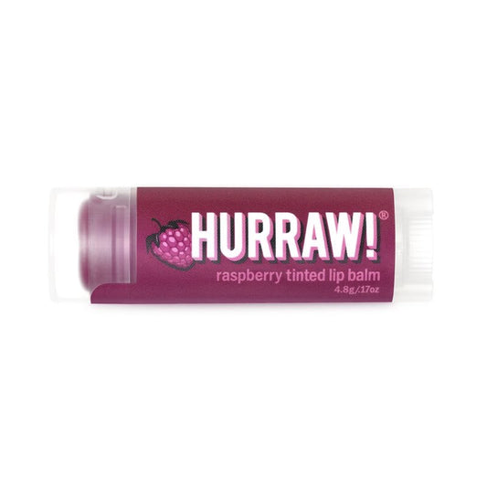 Hurraw Lip Balm Raspberry Tinted - 4,8g