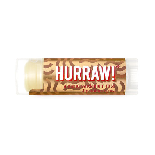 Hurraw Lip Balm Almond Cardamom Rose  - 4,8g