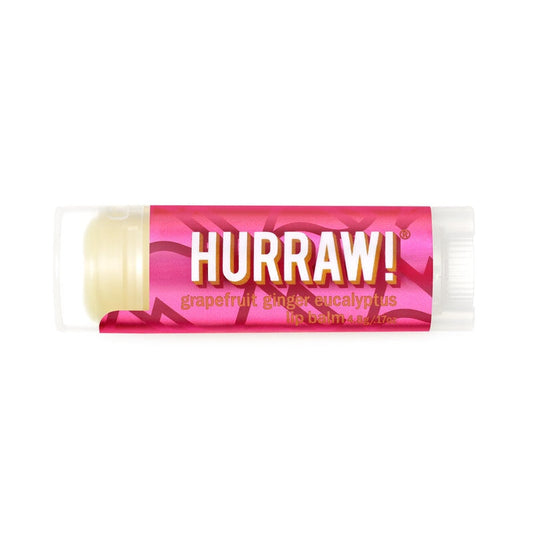 Hurraw Lip Balm Grapefruit Ginger Eucalyptus - 4,8g