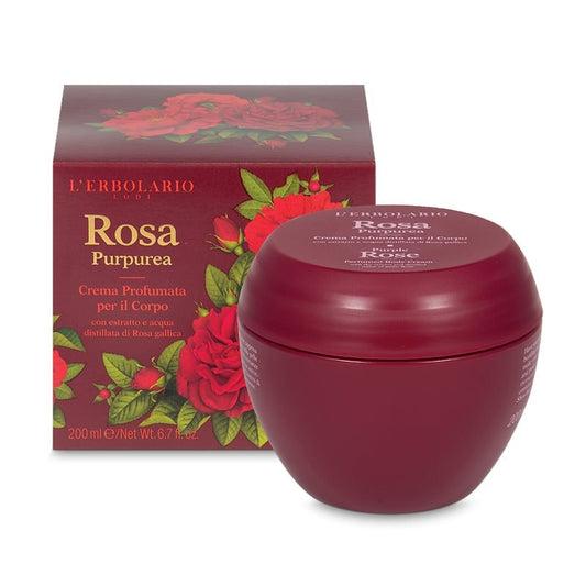 L'Erbolario Kroppskräm Purple Rose - 200ml