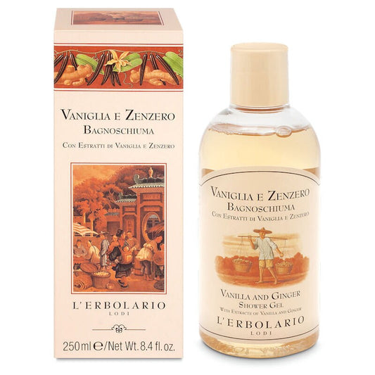 L'Erbolario Duschtvål Vanilj Ingefära - 250ml