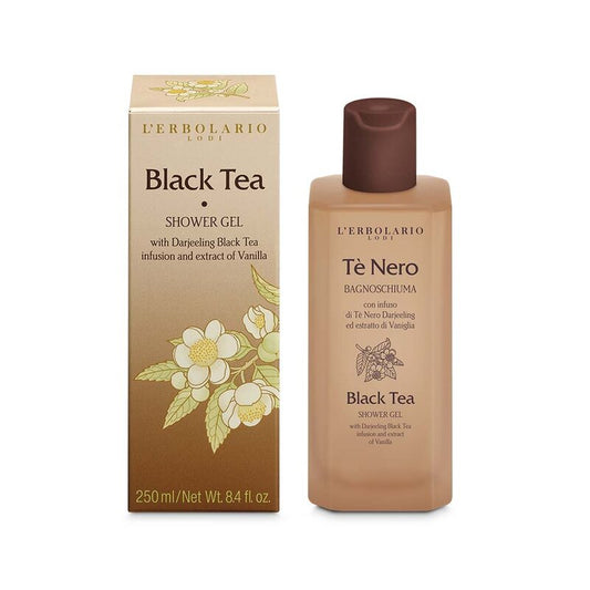 L'Erbolario  Duschtvål Svart Te - 250 ml