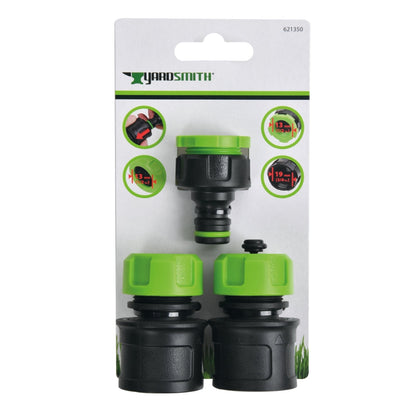 Yardsmith Slangkopplingset 3 Delar