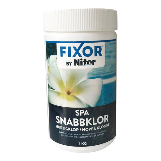 Fixor Snabbklor Granulat Spa - 1KG