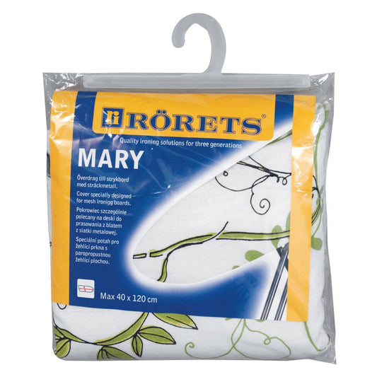 Rörets Strykbordsöverdrag Mary vitt