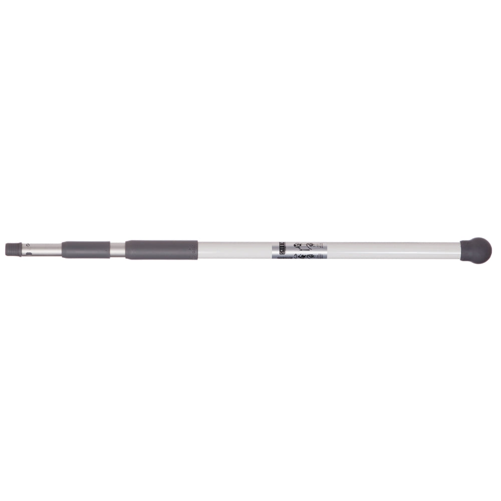 Smart Teleskopskaft Aluminium 75-176CM vitt i gummi