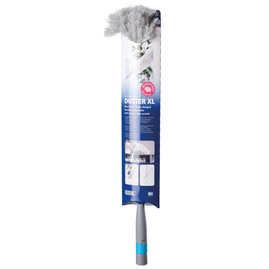 Smart Dammvippa Microfiber vitt i gummi