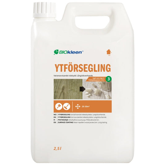 BIOkleen Ytförsegling - 2,5L från BIOcleen