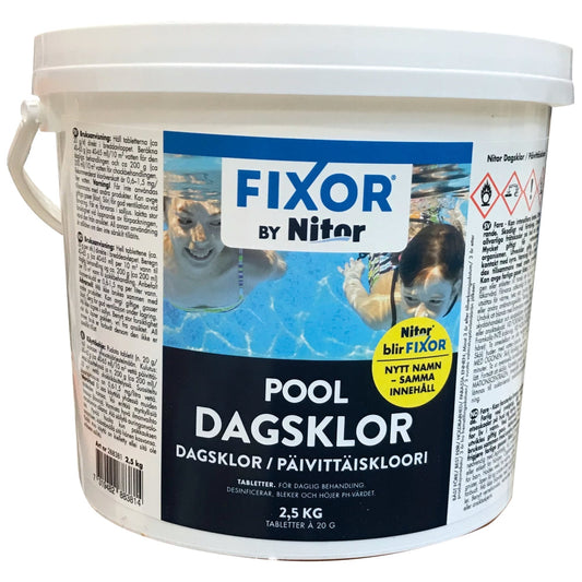 Fixor Dagsklor - 2,5KG