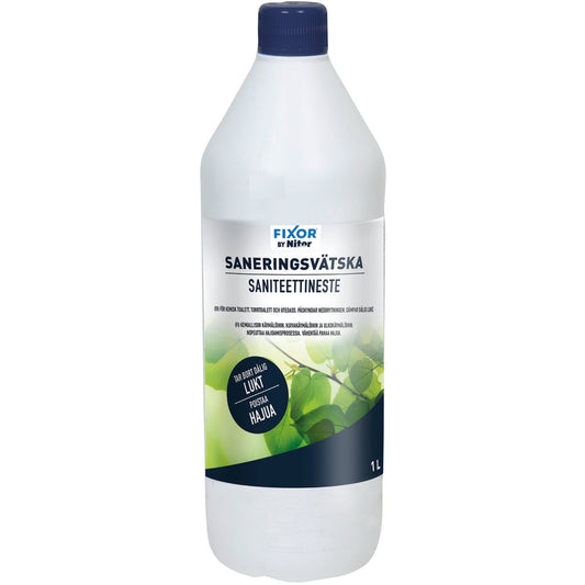 Fixor Saneringsvätska Natur - 1L