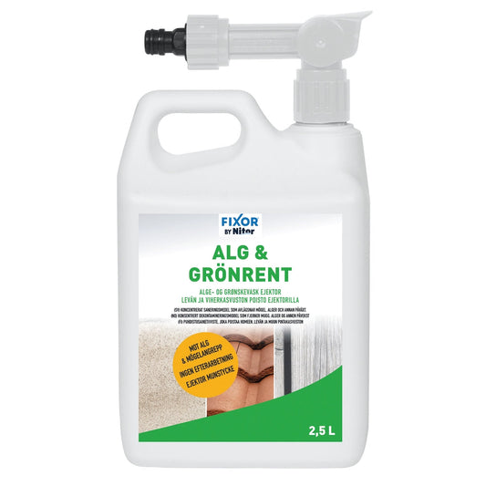 Fixor Alg & Grönrent Injektor - 2,5L