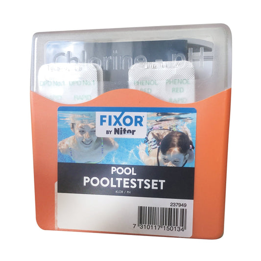Fixor Pooltestset Klor/pH
