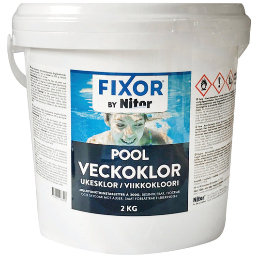 Fixor Veckoklor - 2KG