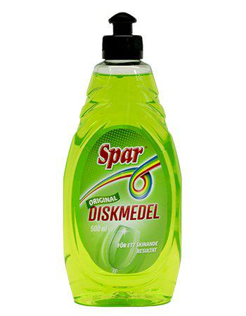 Spar Diskmedel Orginal - 500ml gron