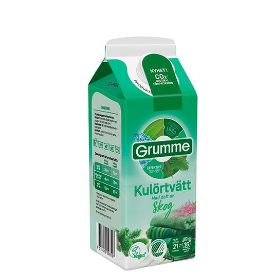 Grumme Flytande Kulörtvätt Skog - 750ml vitt