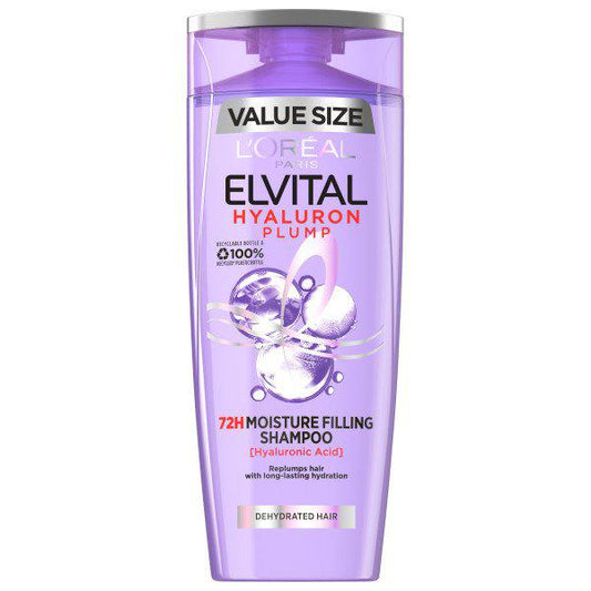 Elvital Schampo Hyaluron Plump 400ml vitt från Loreal