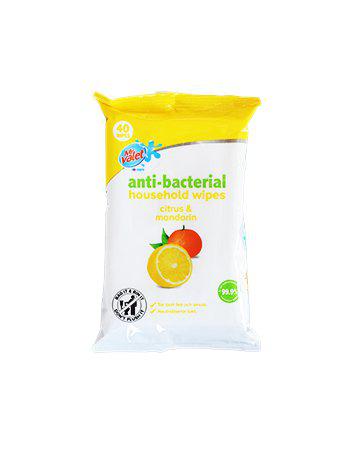 Våtservett Antibaktriell Citrus & Mandarin 40-Pack vitt från Mr Valet