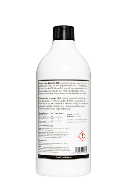 Laundry Society Tvättmedel cotton & linen wash No. 204