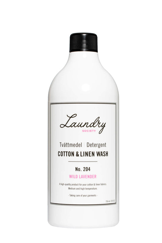 Laundry Society Tvättmedel cotton & linen wash No. 204 vitt