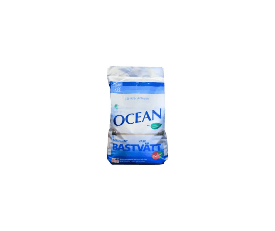 Ocean Bastvätt Kulör Refill Parfymerad 6.2kg vitt
