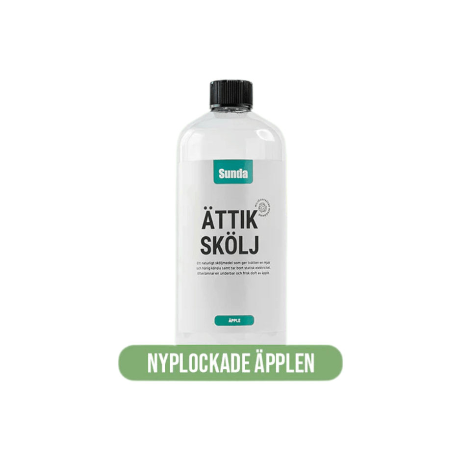 Sunda Ättiksköljmedel Äpple - 66 Tvättar vitt