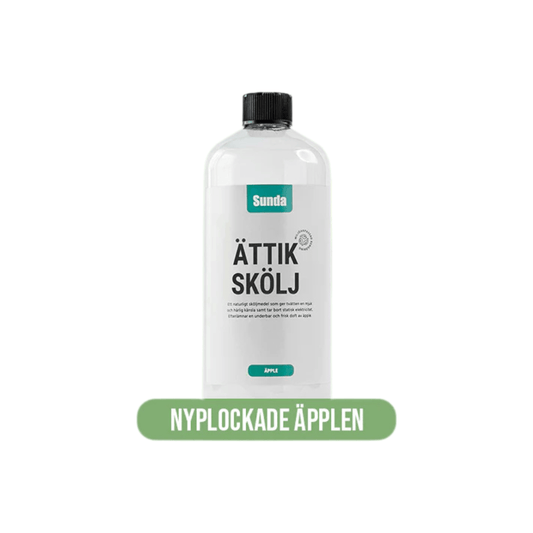 Sunda Ättiksköljmedel Äpple - 66 Tvättar vitt