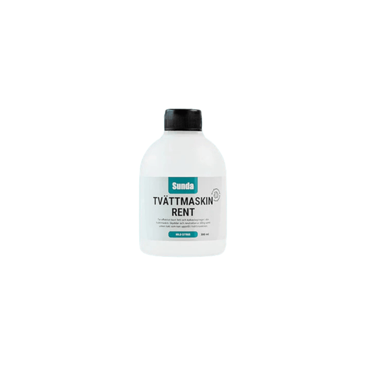 Sunda Tvättmaskinrent Mild Citrus - 300 ml – Effektiv rengöring för din tvättmaskin